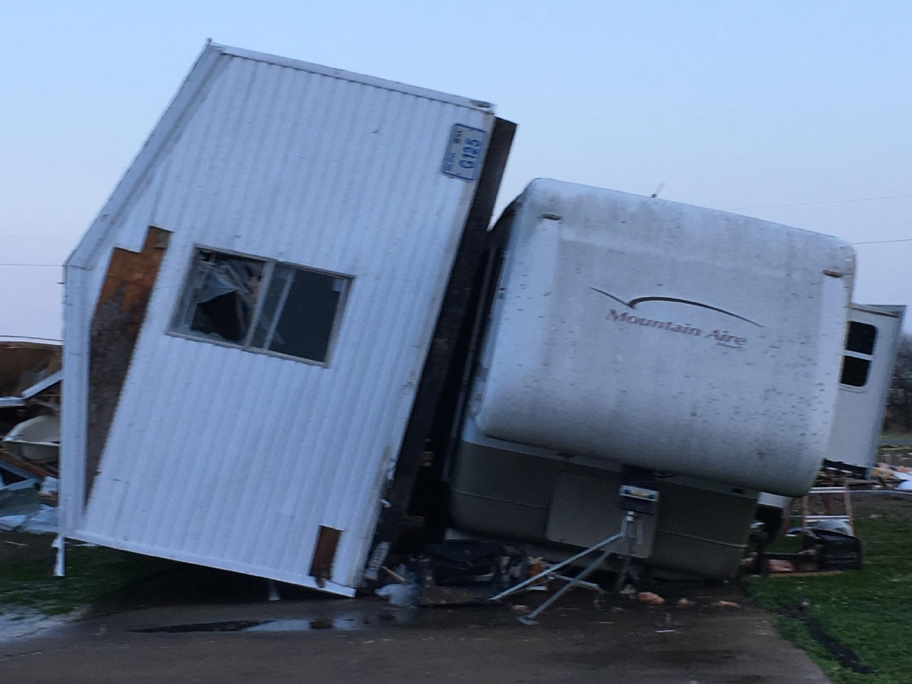 1 person injured, buildings damaged in storm at Newport prison KATV