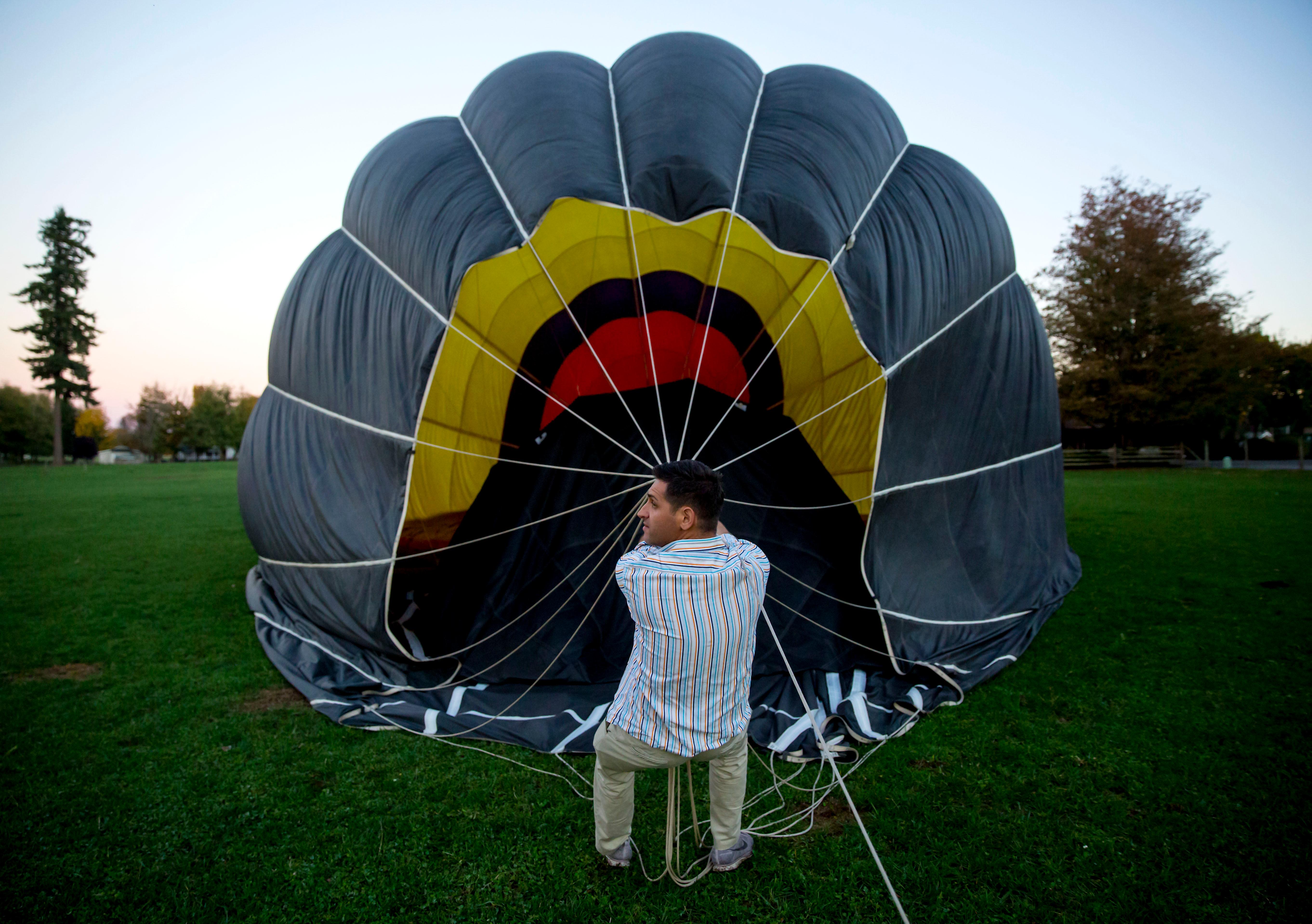 Photos The only way to watch the sunset is in a hot air balloon
