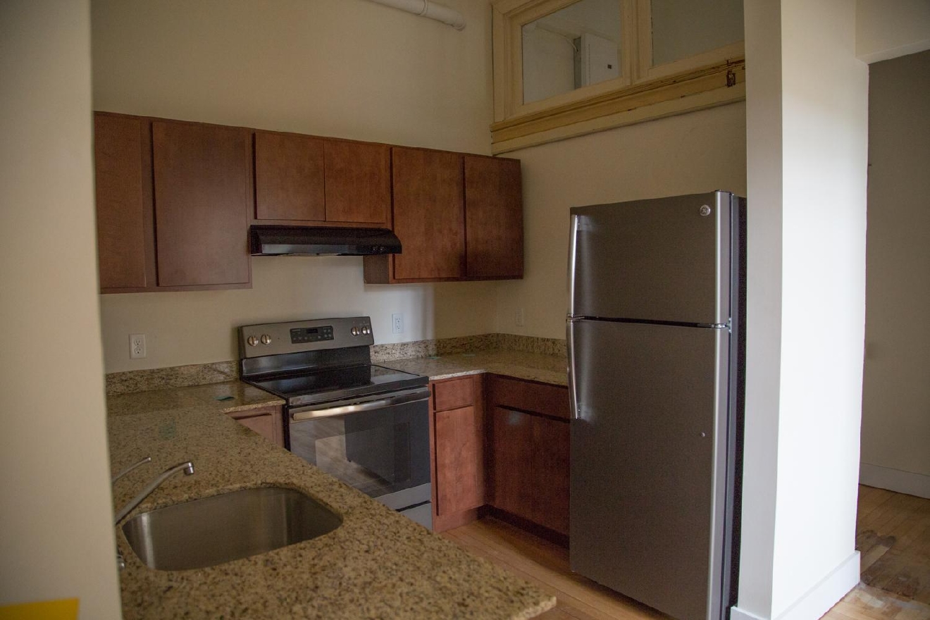 This Funky Northside Apartment Building Used To Be A School