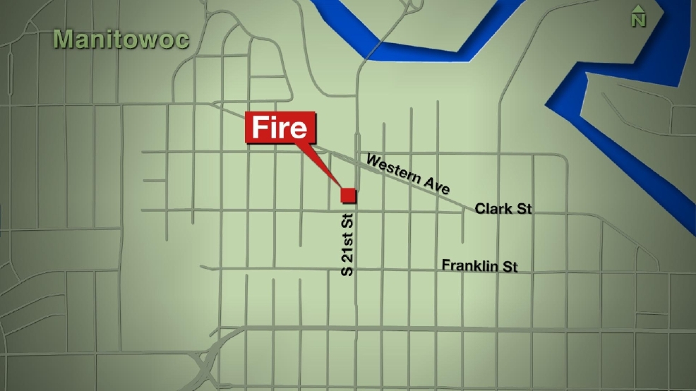 Early Morning Structure Fire in Manitowoc WLUK