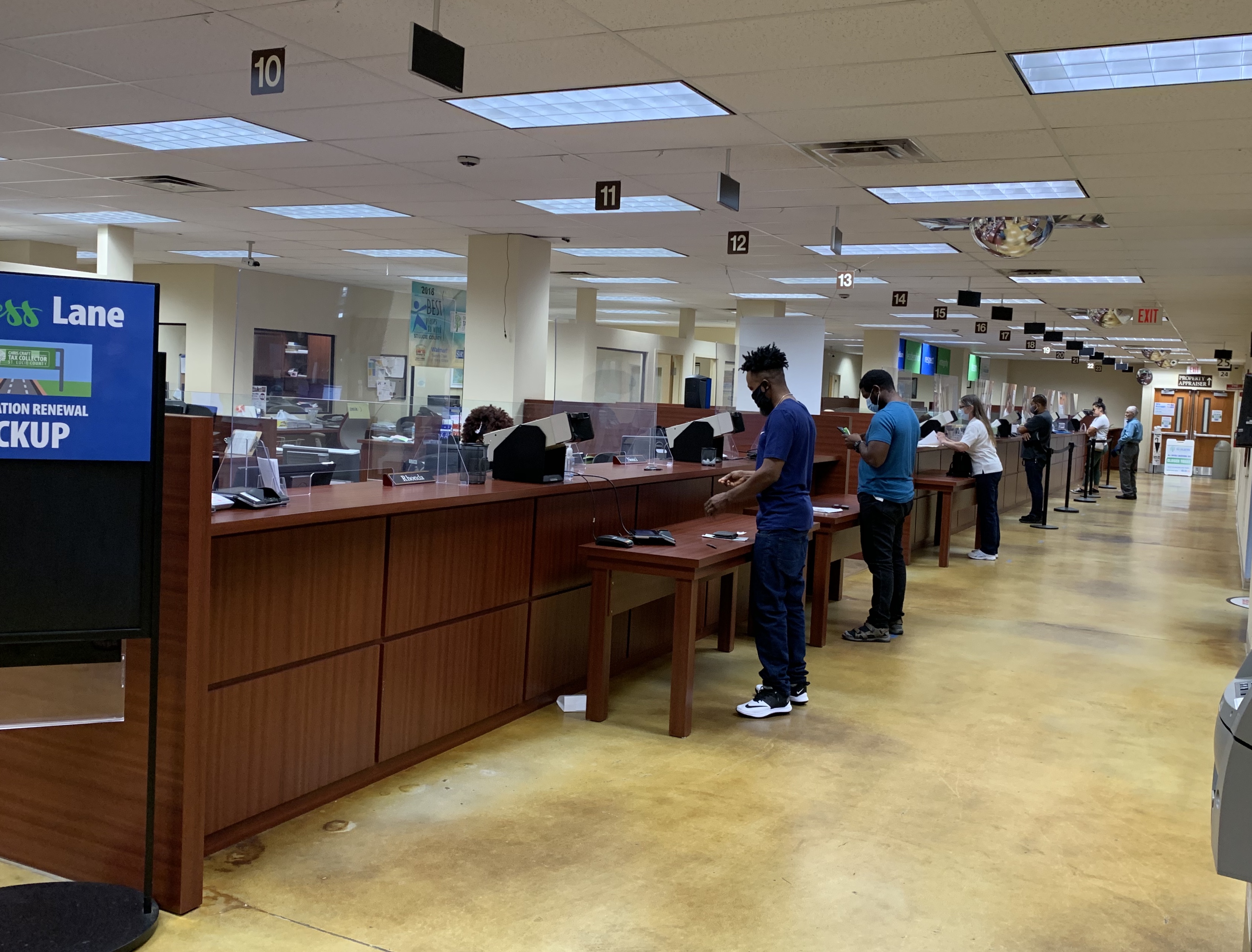 St. Lucie County Tax Collector to require masks in lobby WTVX
