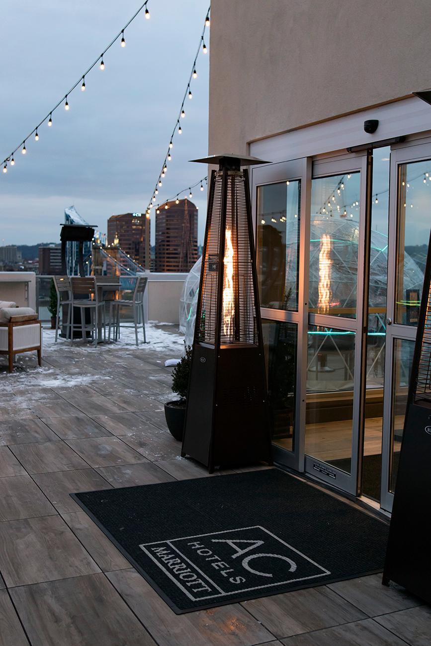 Get Tipsy in an Igloo at This Downtown Rooftop Bar Cincinnati Refined