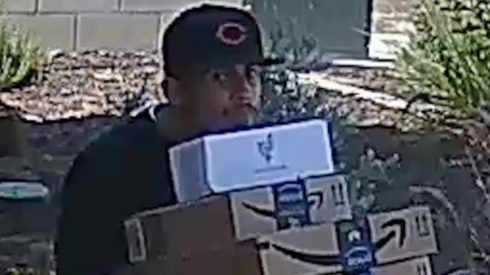 Man Caught On Camera Stealing Several Packages | KMPH