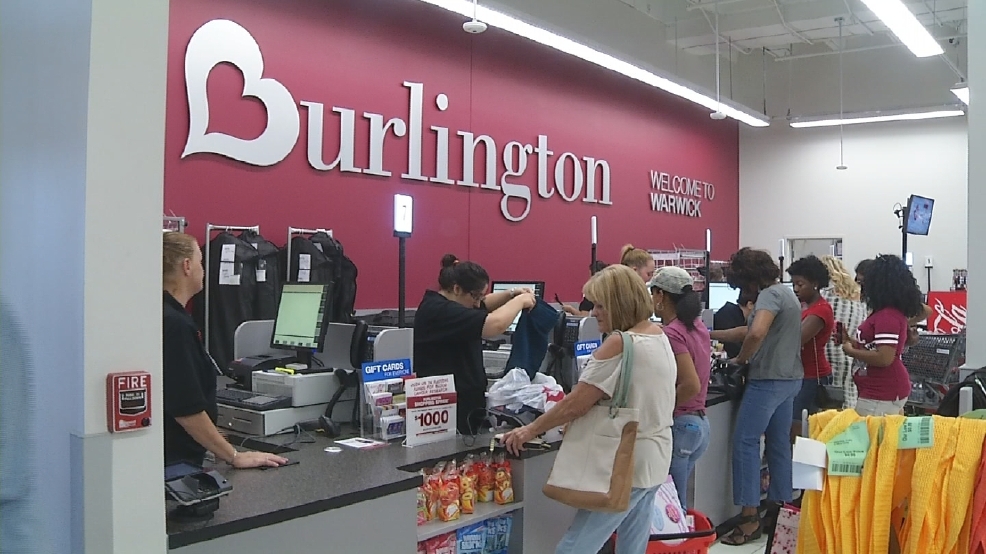 Burlington opens in Warwick WJAR