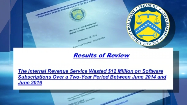 WASTE WATCH: $12 M unused IRS e-mail system