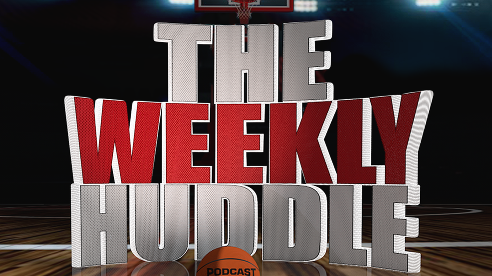 The Weekly Huddle Utah Jazz podcast WEEKLY HUDDLE PODCAST COVER BasketBall.png
