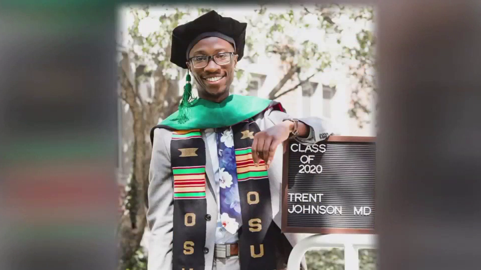 Ohio State Med School grad's 'walk across the stage' seen all over the world