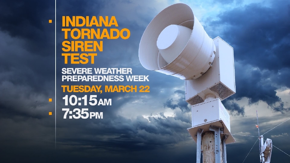 Tornado siren tests scheduled for today WSBT