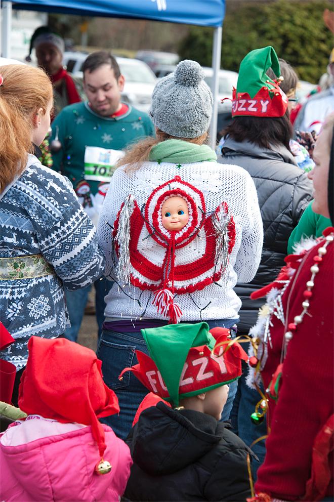 Trotting out the tacky threads at Oregon's Ugliest Sweater Run KVAL