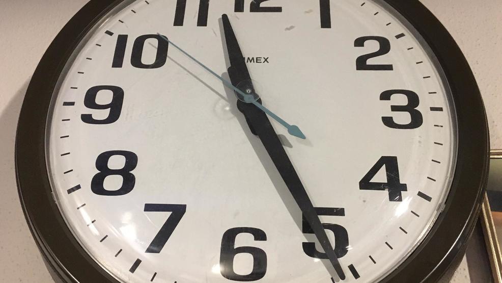 'Let's just set the clock wherever we need to set the clock and leave