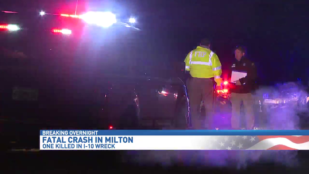 BREAKING Fatal accident on I10 in Milton WEAR