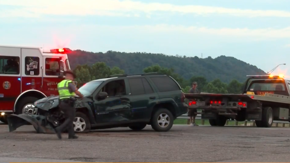 JUST IN Police chase in Belmont County ends in crash WTOV