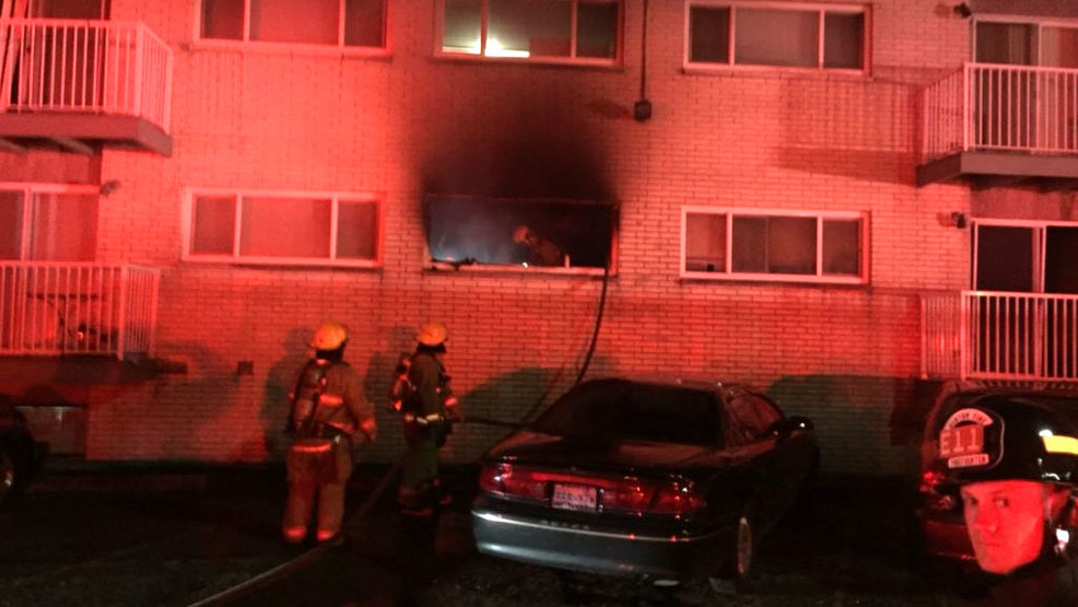 Fire at Skyway apartment complex sends residents fleeing into cold KOMO