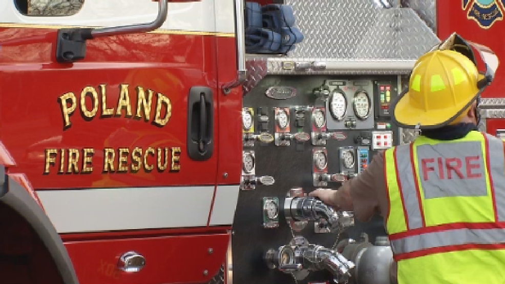 Home destroyed in Poland fire WGME