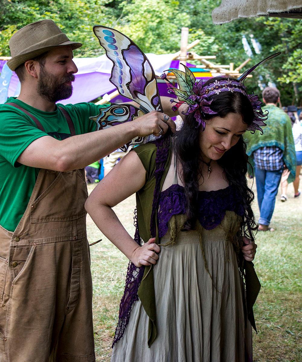 Photos Thousands flock to the Oregon Country Fair for opening day KVAL
