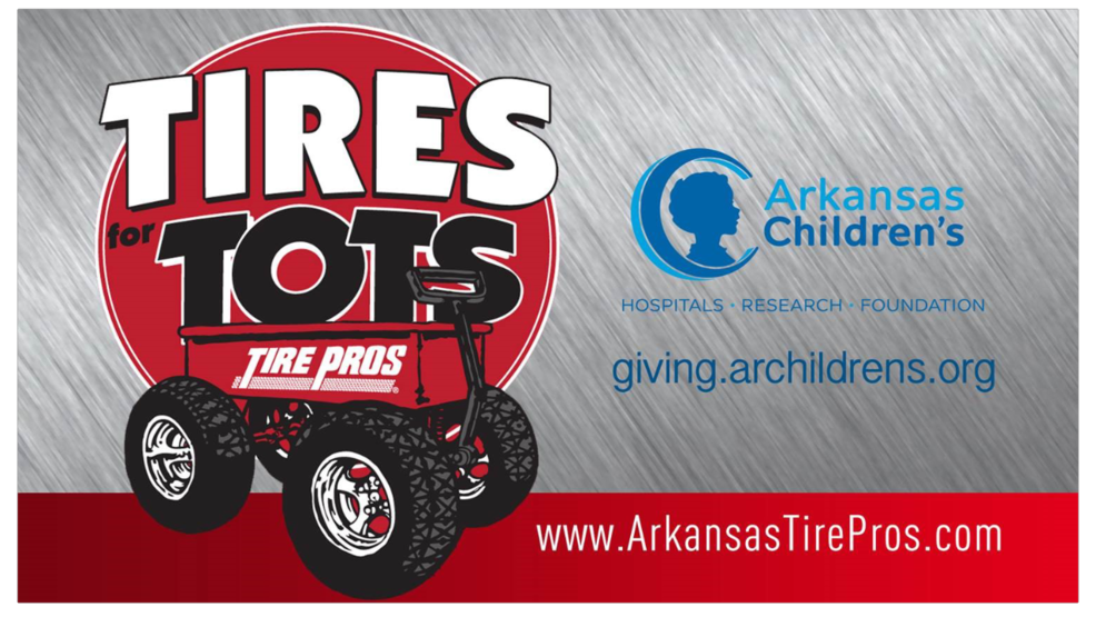 Arkansas Tire Pros kicks off Tires for Tots Campaign KATV