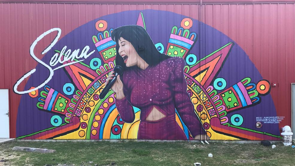 Colorful, new Selena mural decorates San Antonio building WOAI