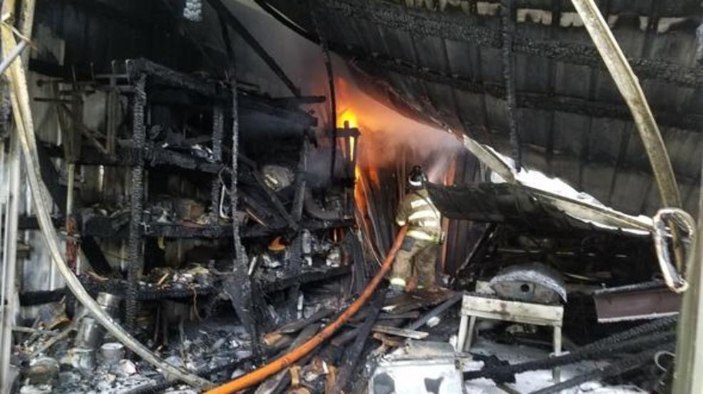 Massive shed fire in Cecil County causes damage WBFF