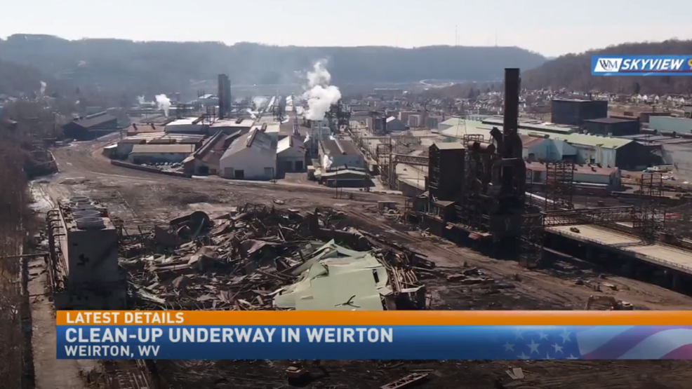 Latest details on cleanup efforts in Weirton following implosion WTOV