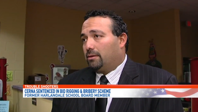 Former school trustee sentenced for bid rigging scheme