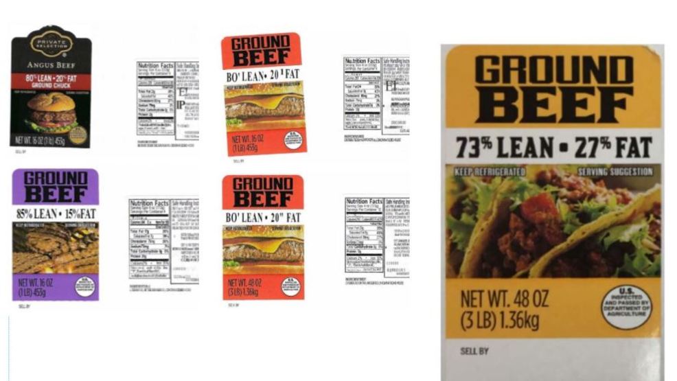35 000 Pounds Of Kroger Brand Ground Beef Recalled WEYI